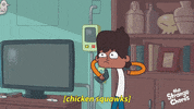 Scaredy Cat Chicken GIF by Ludo Studio