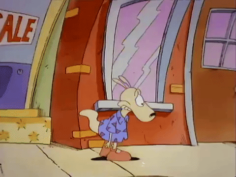 rockos modern life nicksplat GIF