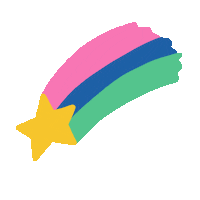 Rainbow Sparkling Sticker by Dinda Puspitasari