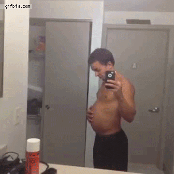 mirror GIF