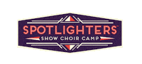 SpotlightersCamp showchoir show choir spotlighters spotlighters camp Sticker