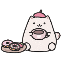 Cat Pink Sticker