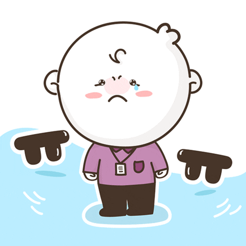mpm_kr giphyupload sad wave tears Sticker