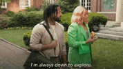 Season 1 Flirting GIF by Everything's Trash