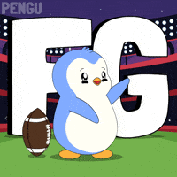 Field Goal Football GIF by Pudgy Penguins