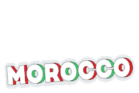 Morocco Qatar2022 Sticker by Brandegree