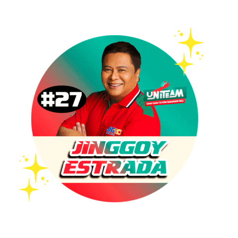 Jinggoy Estrada Cutie Sticker by Uniteam BBM-SARA