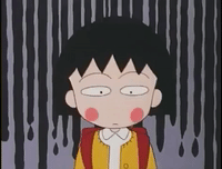 anime omg japan disappointed chibi maruko GIF