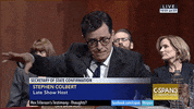 stephen colbert hello GIF by The Late Show With Stephen Colbert