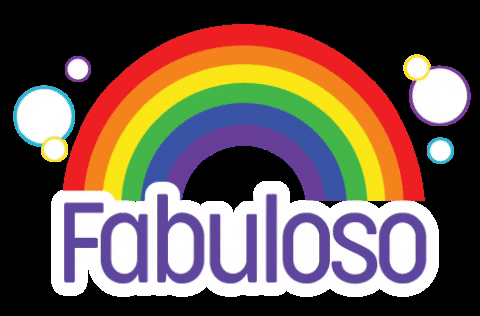 FabulosoBrand giphygifmaker rainbow clean lavender GIF