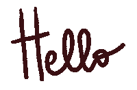 Hello Sticker