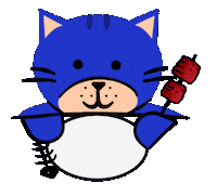 Hungry Lets Eat Sticker by Jessica Lau