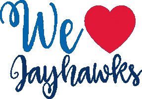 Ku Jayhawks Sticker by kualumni
