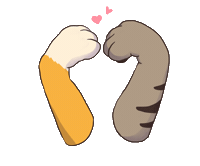 Cat Love Sticker by Real nature pet food