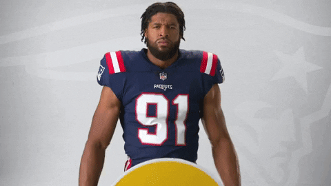 Angry Deatrich Wise GIF by New England Patriots