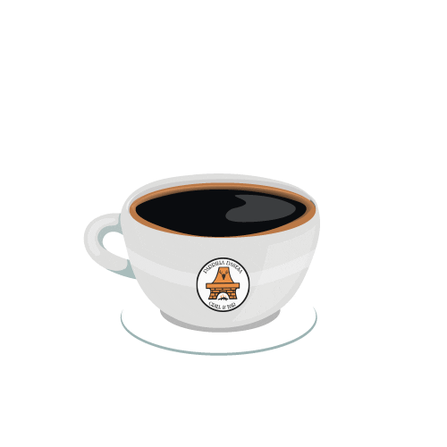 Parrilla-Danesa giphyupload hot coffee drink Sticker