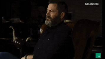nick offerman shower thoughts GIF by Mashable