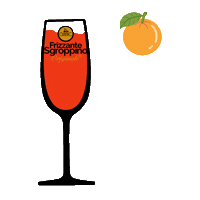 Cheers Bar Sticker by Freezio Sgroppino