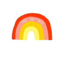 elowynmakesart rainbow elowyn art by elowyn elowynmakesart Sticker