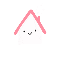 faulika home house smiley quarantine Sticker