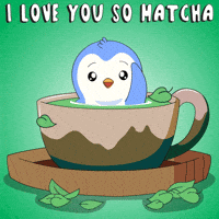 Waving Coffee Time GIF by Pudgy Penguins