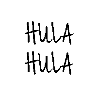 Hulahula Sticker by ESTUDIO