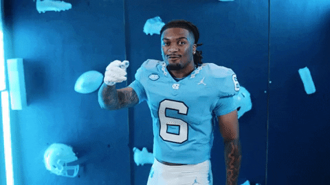North Carolina Football GIF by UNC Tar Heels