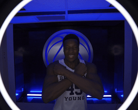 Byu Basketball GIF by BYU Cougars