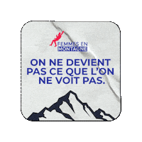 FEMMES_EN_MONTAGNE femmes en montagne Sticker