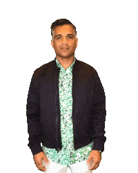 fcd2019 aseem shrug Sticker by Facebook for Creators