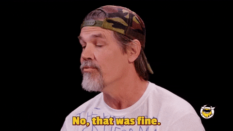 Josh Brolin Hot Ones GIF by First We Feast