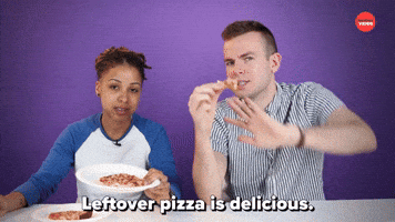 Leftover Pizza Is Delicious