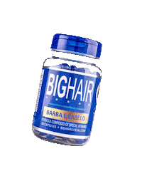 barba calvicie Sticker by BIG HAIR OFICIAL