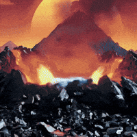 Volcano Burn GIF by VeeFriends