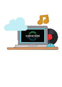 Canistore music artist nft internet Sticker