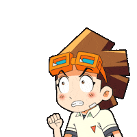 lkschooldaze happy anime animation cartoon Sticker