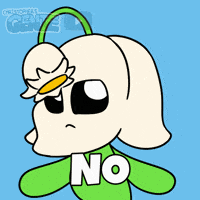 No Way Not Today GIF by Christophers Genie
