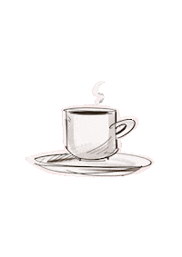 Coffee Morning Sticker