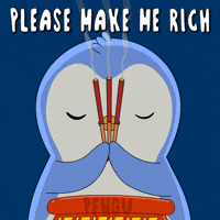 Money Pray GIF by Pudgy Penguins