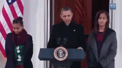 sasha obama thanksgiving GIF by Obama
