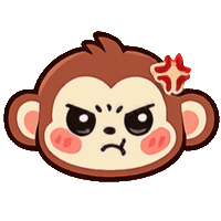 Joy 怒る Sticker