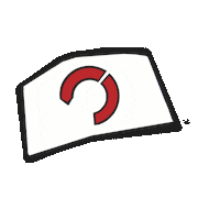 Turista Kirandulas Sticker