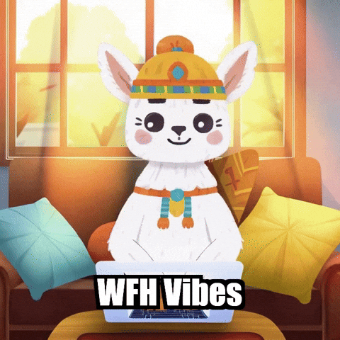 Relax Productivity GIF by Llamaozi
