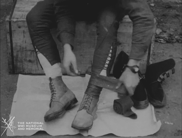 NationalWWIMuseum giphyupload black and white military footage GIF