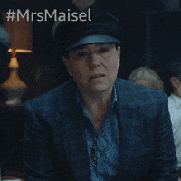 Alex Borstein Yes GIF by The Marvelous Mrs. Maisel
