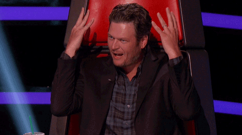 blake shelton television GIF by The Voice