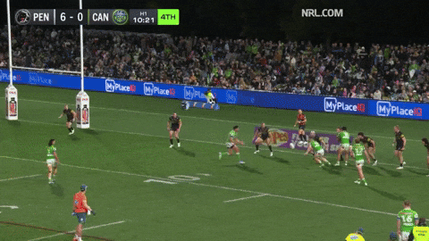 Try Nrl GIF by Canberra Raiders