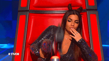 thevoiceofitaly sexy coach the voice lamborghini GIF