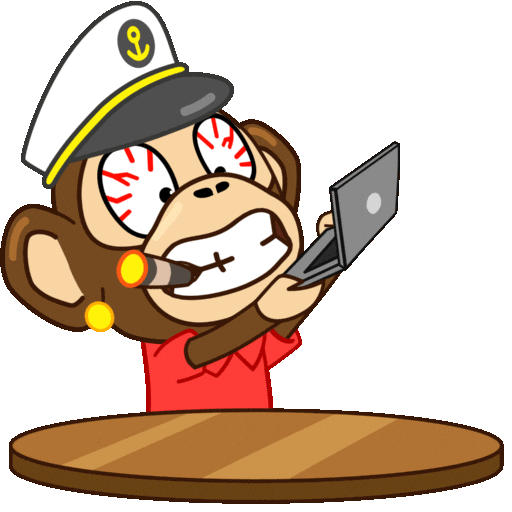 Ape Wtf Sticker by Yuga Labs