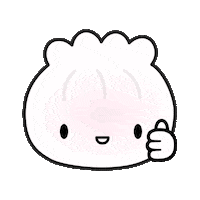 wontoninamillion thumbsup dumpling steamie hagao Sticker